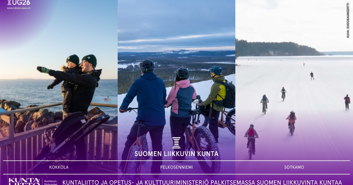 Suomen Liikkuvin Kunta 2025 kilpailun Finalisteiksi Kokkola suomen-liikkuvin-kunta-2025-kilpailun-finalisteiksi-kokkola